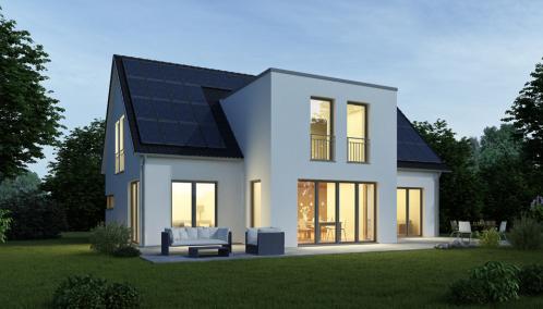 Photo d'ambiance porte-fenêtre Mixte PVC/ALU CREATION chez ISOFRANCE Fenêtres et Energies