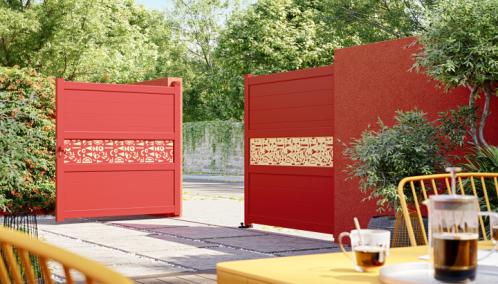 Portail Alu Collection Fresk